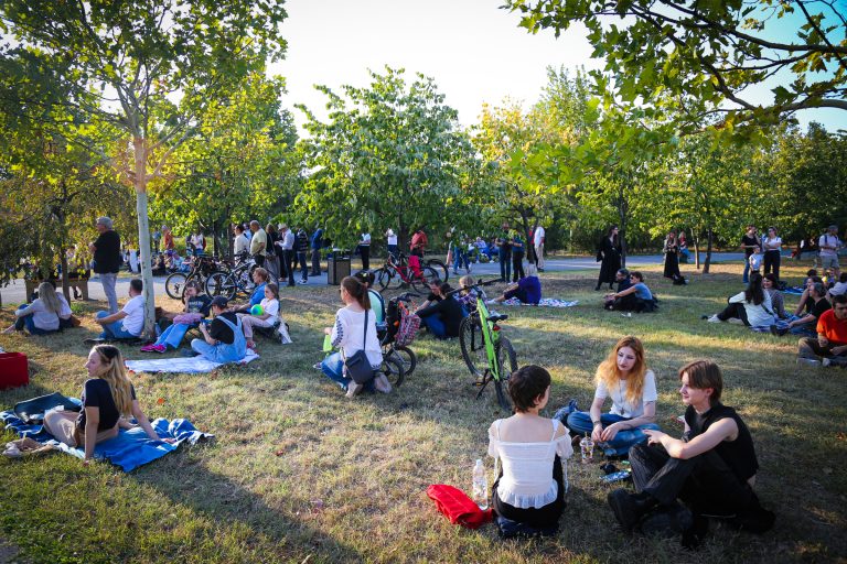 Concert de pian în cadrul Piano Express Locuri ale memoriei 2024.